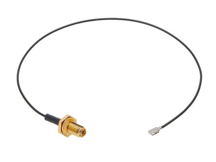 Molex 73230 Series Female SMA to Male IPEX MHF, 307mm, RF Coaxial, Terminated50 Ω