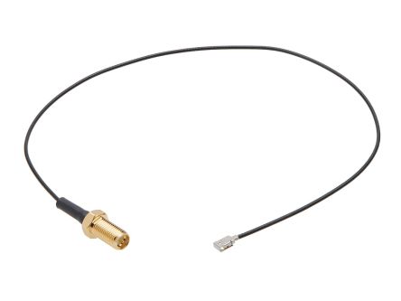 Molex 73230 Series Female SMA to Male IPEX MHF, 308.5mm, RF Coaxial, Terminated50 Ω