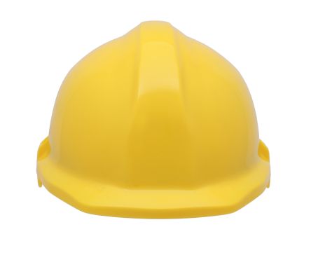 RS PRO White Hard Hats with Chin Strap, AdjustableVentilated