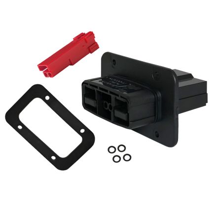 Anderson Power Products Kit, 2 Way, Plug, SBSX, Panel Mount