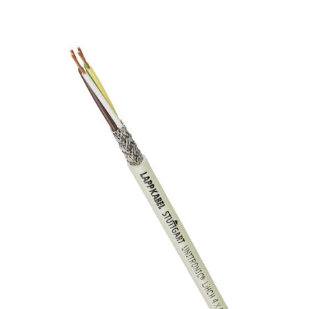 Lapp UNITRONIC Series Data Cable, 4 Cores, 0.75 mm², Screened, 19 AWG, Copper Braid Shield, Unitronic LiHCH Cable