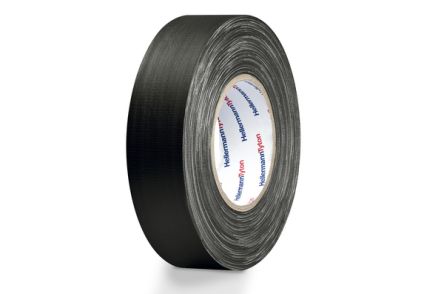 HellermannTyton Black Cotton Cloth Tape, 19mm x 50m