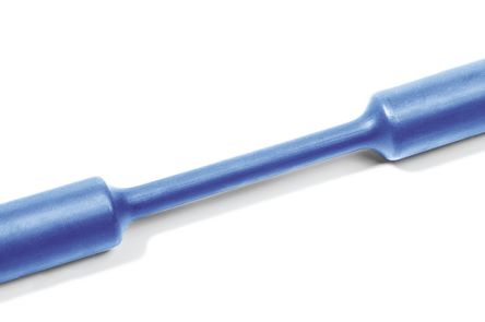 HellermannTyton Heat Shrink Tubing, Blue 1.5mm Sleeve Dia. x 30m Length 3:1 Ratio, TF31 Series
