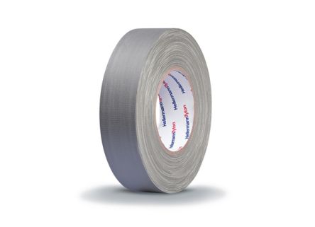 HellermannTyton Grey Cotton Cloth Tape, 19mm x 10m