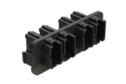 Amphenol Industrial, AT13 Automotive Connector Socket Black Through Hole 48 Way, Solder Termination AT13-48PABCD-BM03