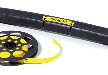 HellermannTyton TIPTAG PU Cable Marker, Blue, for Large Cable Bundles And Wires, 556-25016