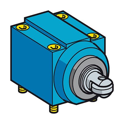Telemecanique Sensors ZC2JE Series Limit Switch Actuator for Use with XC2J