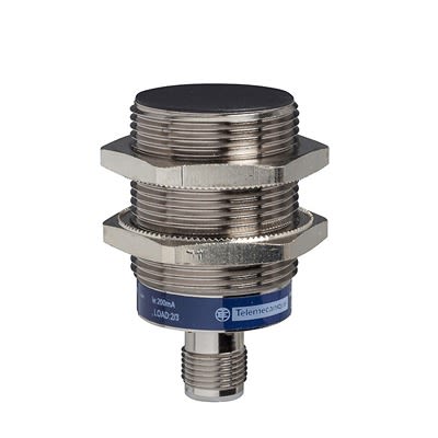 Telemecanique Sensors Inductive Barrel Proximity Sensor, M30, 10 mm Detection, 2-Wire NO, 12 → 48 V dc