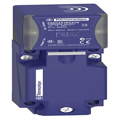 Telemecanique Sensors Inductive Flat Proximity Sensor, 40 mm Detection, 2-Wire NO/NC, 24 → 240 V dc