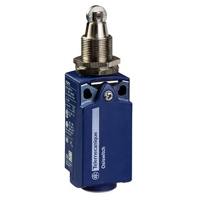 Telemecanique Sensors XCKP Series Plunger Limit Switch, NC, NO, IP66, 2P, Metal Housing, 10A Max