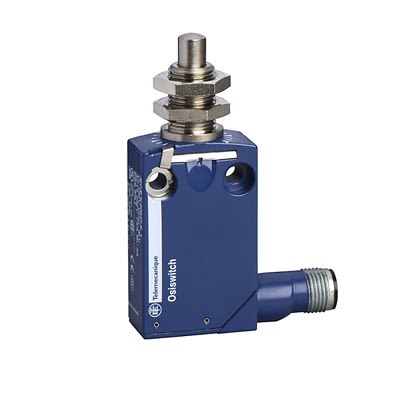Telemecanique Sensors XCMD Series Plunger Limit Switch, NC, NO, IP66, 2P, Metal Housing, 10A Max