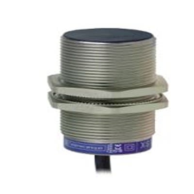 Telemecanique Sensors Inductive Barrel Proximity Sensor, M30, 10 mm Detection, 2-Wire NC, 24 → 240 V dc