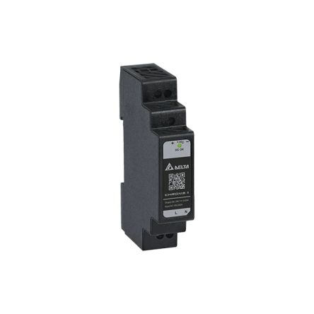 Delta Electronics CHROME II DIN Rail Power Supply, 85 → 264V ac ac, dc Input, 24V dc dc Output, 630mA Output, 15W