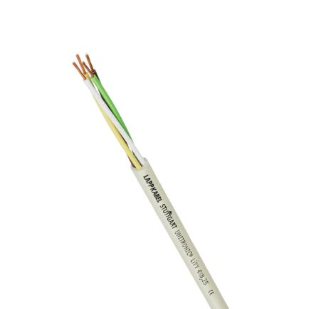 Lapp UNITRONIC LiYY Control Cable, 7 Cores, 0.75 mm², Unscreened, 50m, Grey PVC Sheath, 18 AWG