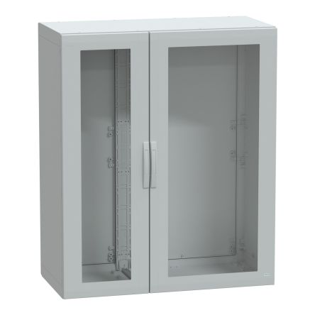 Schneider Electric NSY Series Fibreglass Double Reinforced Polyester Double-Door-Door Floor Standing Enclosure,