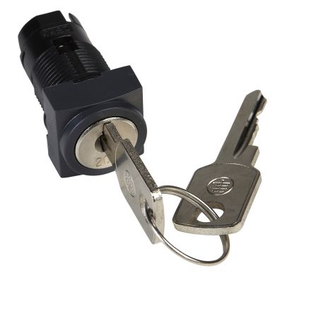 Schneider Electric XB6 3-position Key Switch, Momentary, 16mm Cutout