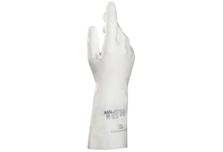 Mapa Vital 520 White Natural Latex Abrasion Resistant, Cut Resistant, General Purpose, Puncture Resistant, Tear