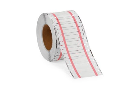 HellermannTyton TULT DS Suspend Heat Shrink Cable Marker, White, Pre-printed "Ladder Style", 1 → 3mm Cable, for