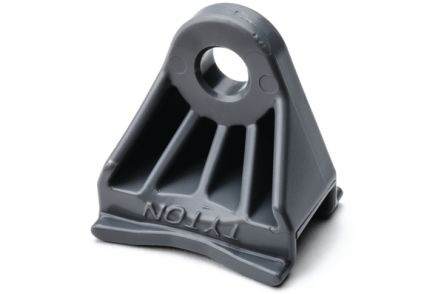 HellermannTyton Grey Nylon Clip for harness, 8mm Max. Bundle