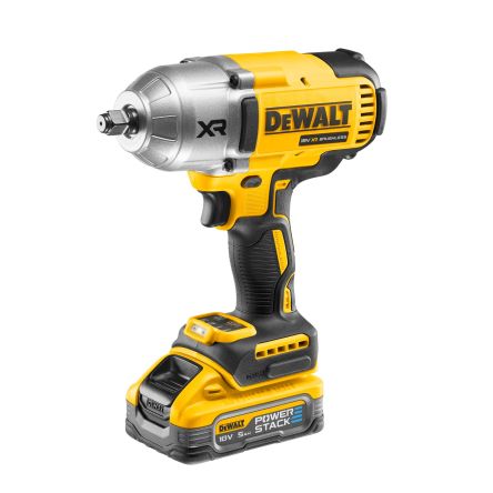 DeWALT 1/2 in 18V, 5Ah Cordless Impact Wrench
