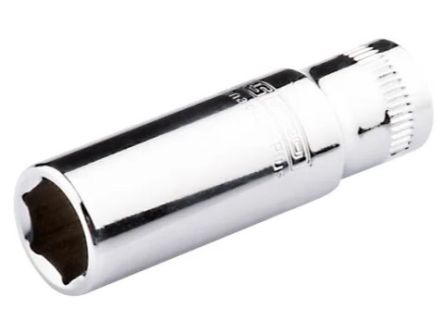 RS PRO 1/4 in Drive 3/8in Deep Socket, 6 point, 25mm Overall Length