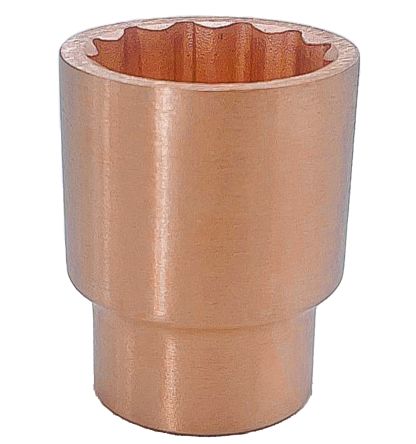 RS PRO 1/2in Drive 19mm Standard Socket, 12 point, 42mm Overall Length