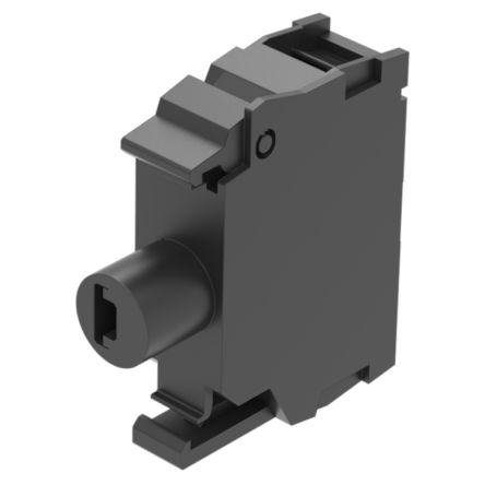 EAO Series 45 Series Lighting Unit for Use with Push Button Contact Block, 230, Red Light, Screw Terminal