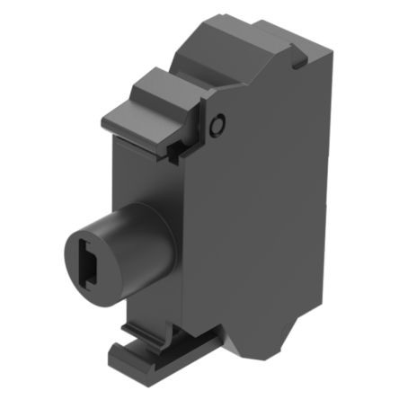 EAO 45-32 Series Lighting Unit for Use with Push Button Contact Block, 240, Blue Light, Spring Terminal