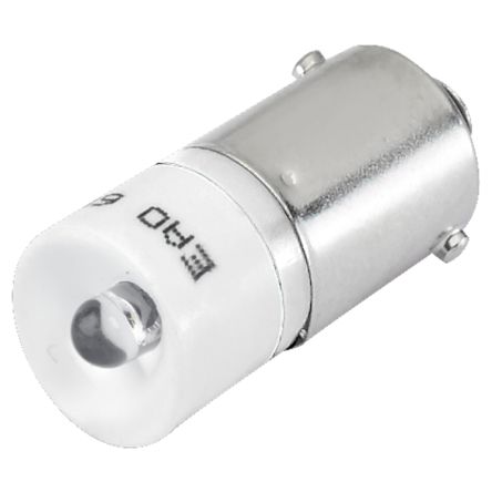 EAO Green, Red LED LED Reflector Bulb, 24, BA9s Base, 1200