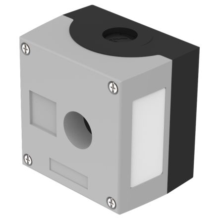EAO 45-43 Series Grey Metal General Purpose Enclosure, IP67, IP69K, 89.4 x 85 x 64