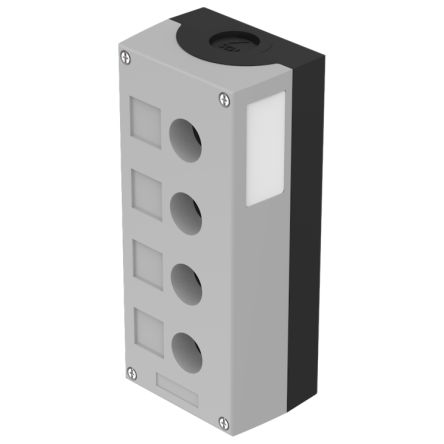 EAO 45-46 Series Grey Plastic General Purpose Enclosure, IP67, IP69K, 194 x 85 x 64