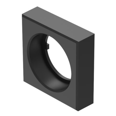 EAO Push Button Bezel for Use with Selector Switch