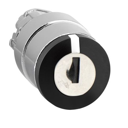 Schneider Electric Harmony Series 3 Position Selector Switch Head, 22mm Cutout, Black Handle