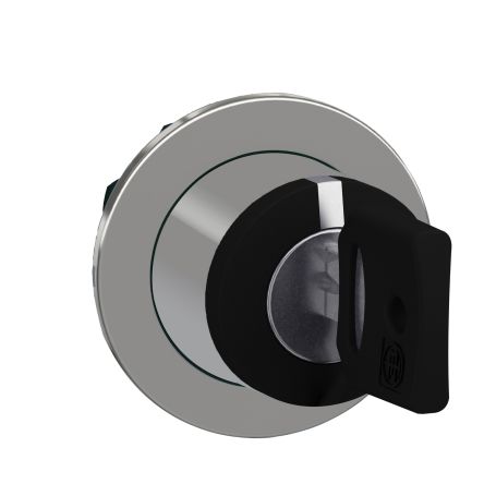 Schneider Electric Harmony Series Selector Switch Head, 22mm Cutout, Black Handle