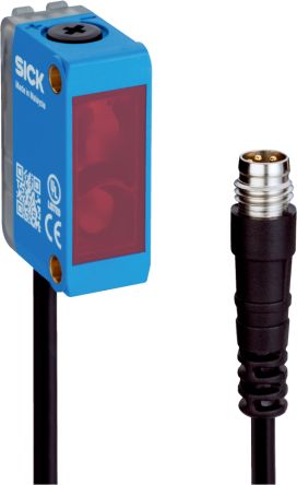 SICK Retroreflective Photoelectric Sensor, Rectangular Sensor, 6 m Detection Range