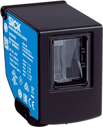 SICK Proximity System, Reflector Mode Photoelectric Sensor, Rectangular Sensor, 90 → 110 mm Detection Range
