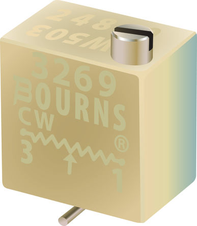 Bourns SMD Trimmer Potentiometer 0.25W, 3269