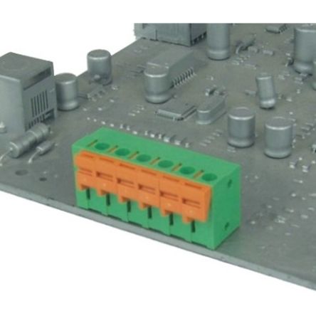 Amphenol Industrial, 5mm Pitch, HA0300500000G, 3 Way,, Pluggable Terminal Block, Plug, Through Hole, Solder Pin