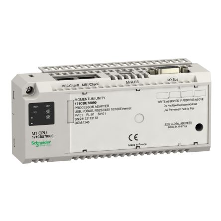 Schneider Electric Momentum Series PLC CPU for Use with 171 Series, 5.25 V