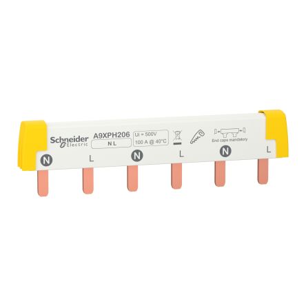 Schneider Electric Acti9 Busbar, 415V ac, 18mm Pitch