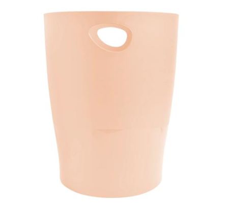 Exacompta 15L Coral PP Waste Paper Bin