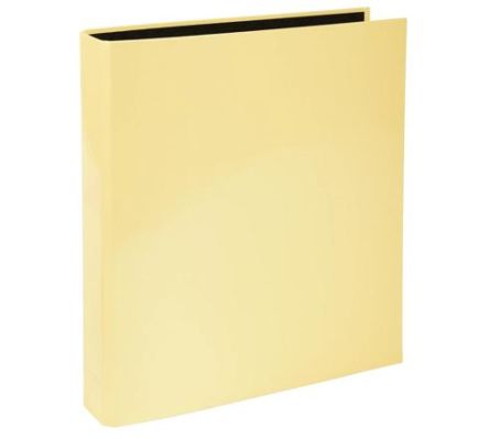 Exacompta Yellow A4 Ring Binder