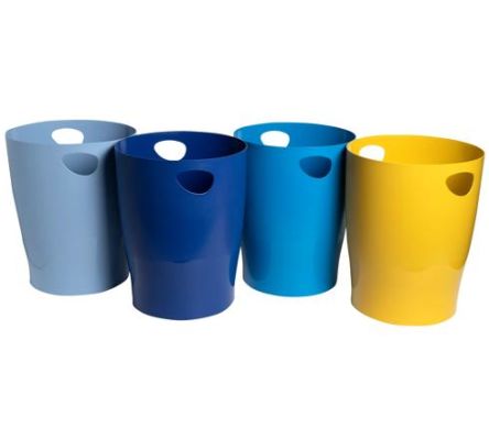 Exacompta 15L Assorted PP Waste Paper Bin