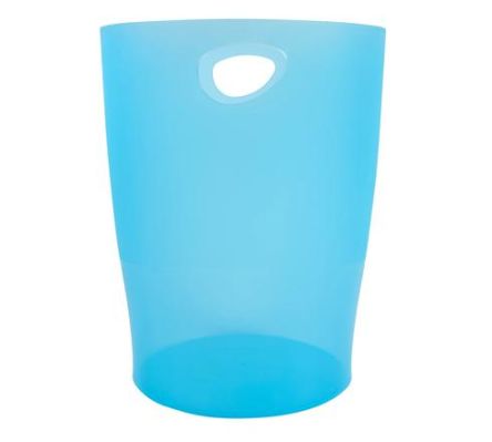 Exacompta 15L Turquoise PP Waste Paper Bin