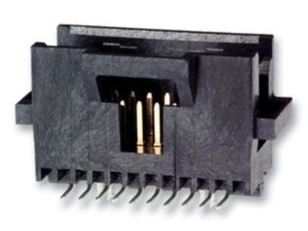 TE Connectivity AMPMODU System 50 Leiterplatten-Stiftleiste Gerade, 100-polig / 2-reihig, Raster 1.27mm,