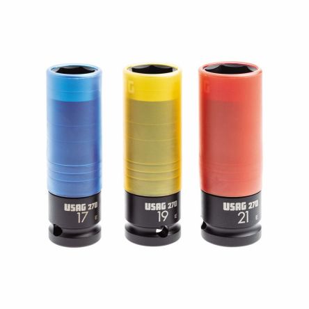 Usag 19mm Hexagon, Hexagon, 19mm, 85 mm Overall Length