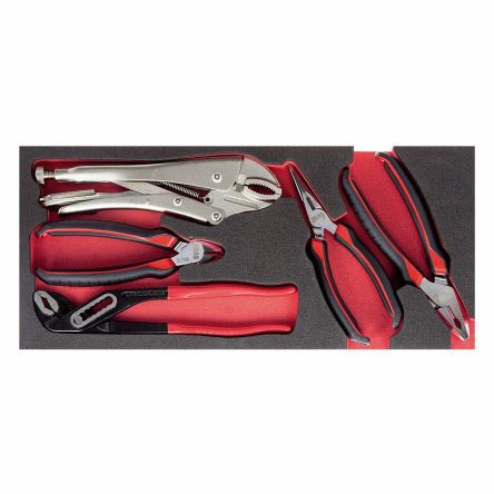 Usag 5 Piece Automotive Tool Kit Tool Kit with Tray