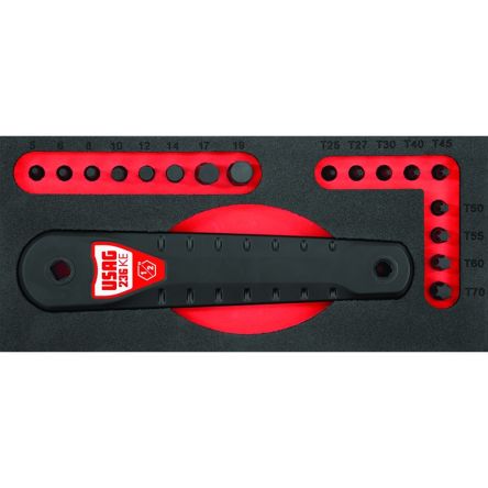 Usag 18 Piece Automotive Tool Kit Tool Kit with Tray