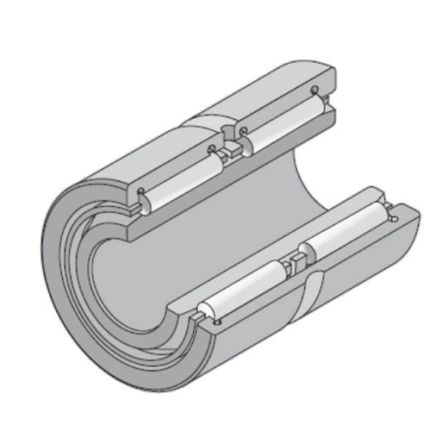 NTN NA6908R 40mm I.D Needle Needle Roller Thrust Bearing, 62mm O.D