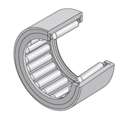 NTN NK10/16 10mm I.D Needle Needle Roller Thrust Bearing, 17mm O.D